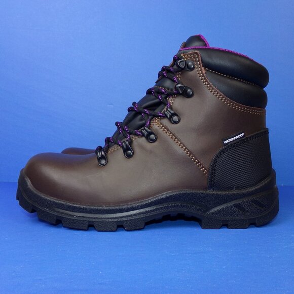 Avenger Safety Footwear Slip Resistant Work Boot Steel Toe Women’s Size 8.5 Wide - Picture 2 of 11